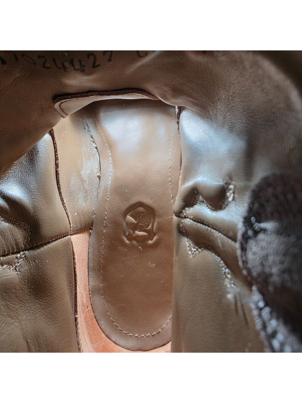 NEW Cuero Womens size 10B Suede Taupe Grey Ankle Cowboy Western Booties Handmade - Picture 14 of 16